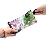 Splash Laminate Cotton Zipper Pouch Sewing Kit - Sheep