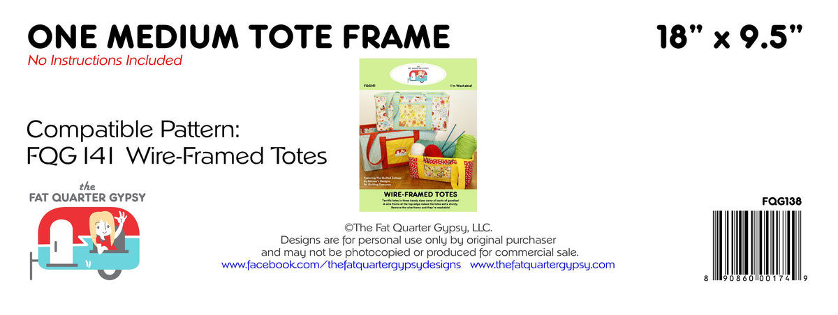 Medium Tote Frame