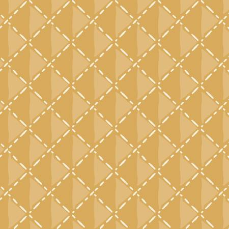 Falling Into Autumn fabric - Quilted Warmth Amber print
