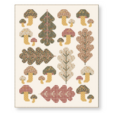 Forest Fungi Falling Into Autumn Quilt Kit