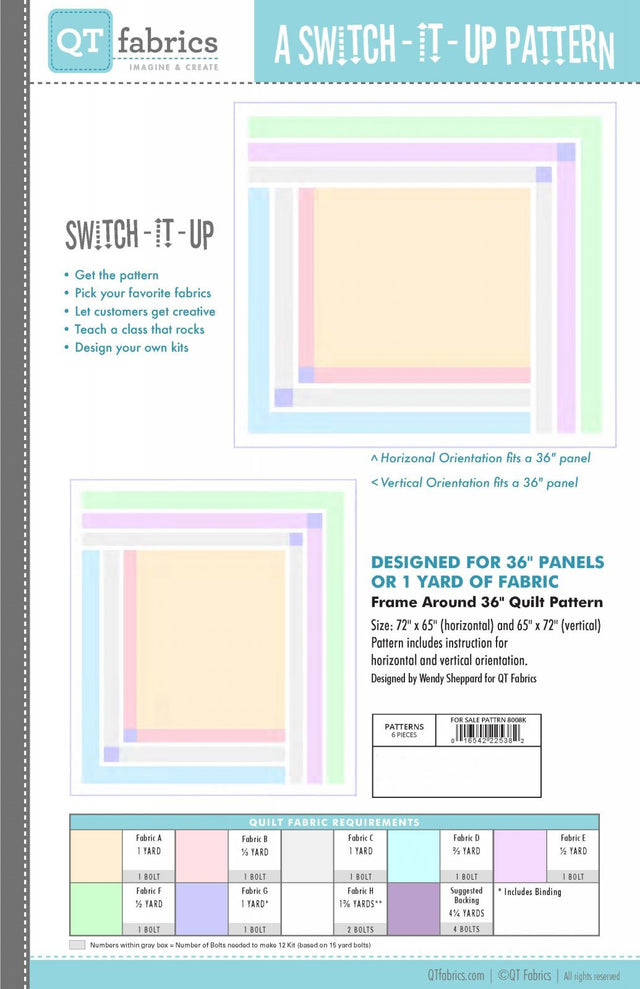 Frame Around 36" Quilt