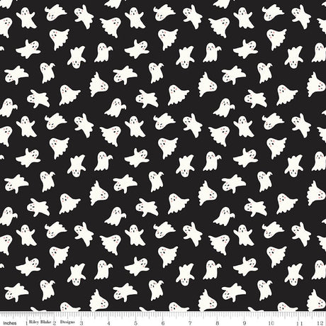 Vintage Boo Ghosts Black Glow in the Dark
