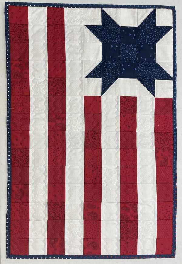 Grid Star Flag