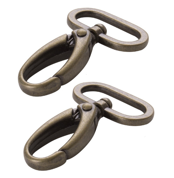 Swivel Hook 1in Antique Brass 1