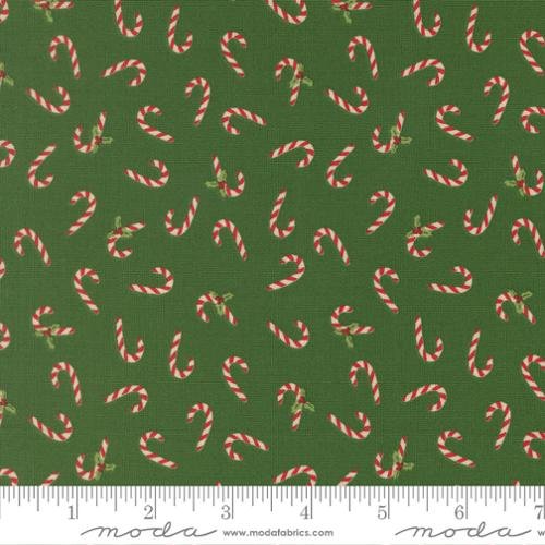 Holiday Cheer fabric - Evergreen print