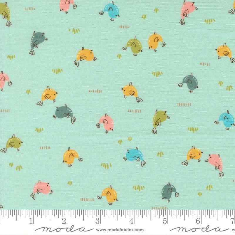 Hop Into Spring Aqua 39093 14 Moda #1