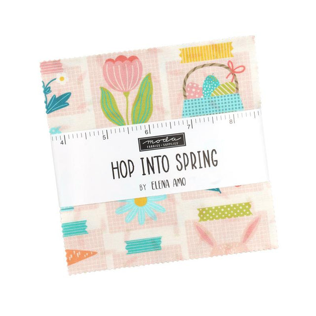 Hop Into Spring Charm Pack 39090PP Moda Precuts#1