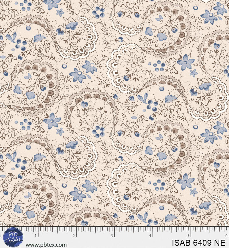 Isabella Swirling Lace Neutral