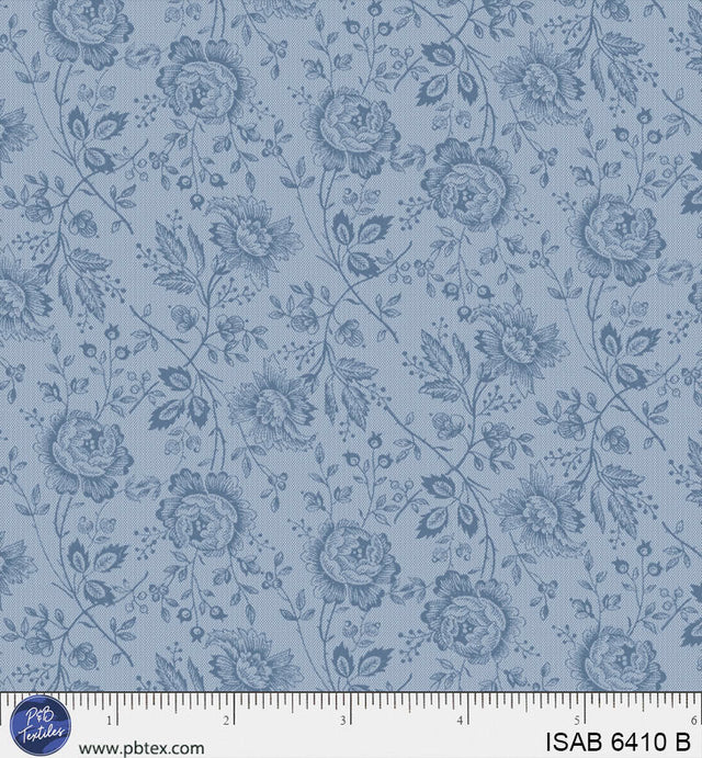 Isabella Allover Roses Blue