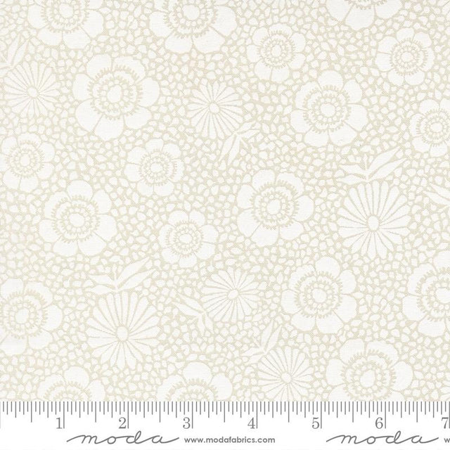 Ink The Garden Porcelain White 55740 22 Moda #1