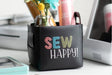 Kimberbell Folding Storage Tote Blank Black
