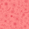 Kimberbell Swirl Floral Peach 3471