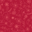 Kimberbell Swirl Floral Red 3460