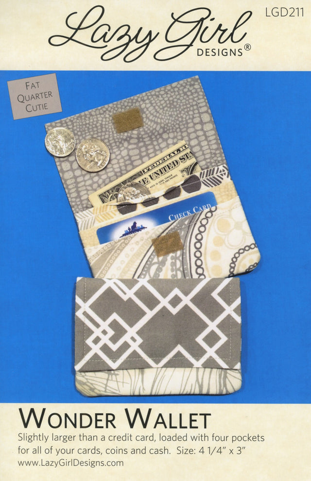 Wonder Wallet by Lazy Girl Designs