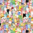 Multi Full of Purrsonality Cats 6191