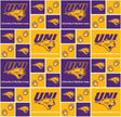 NCAA Northern Iowa Block Cotton IWN020