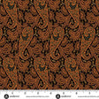Nightfall Fabrics Paisley Black 806158