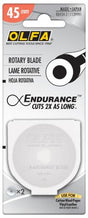 Olfa Endurance Rotary Replacement Blade 2pk