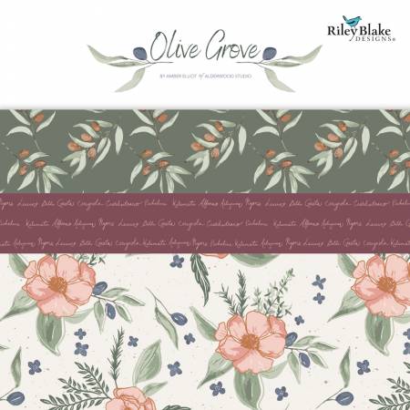 Olive Grove 10in Squares 42pcs/bundle
