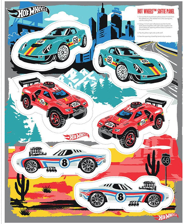 Hot Wheels Drive Around the World Hot Wheels Softie Panel