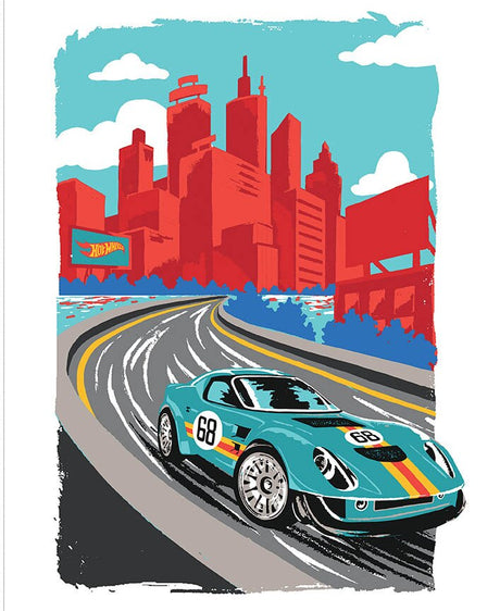 Hot Wheels Drive Around the World Home Stretch Panel