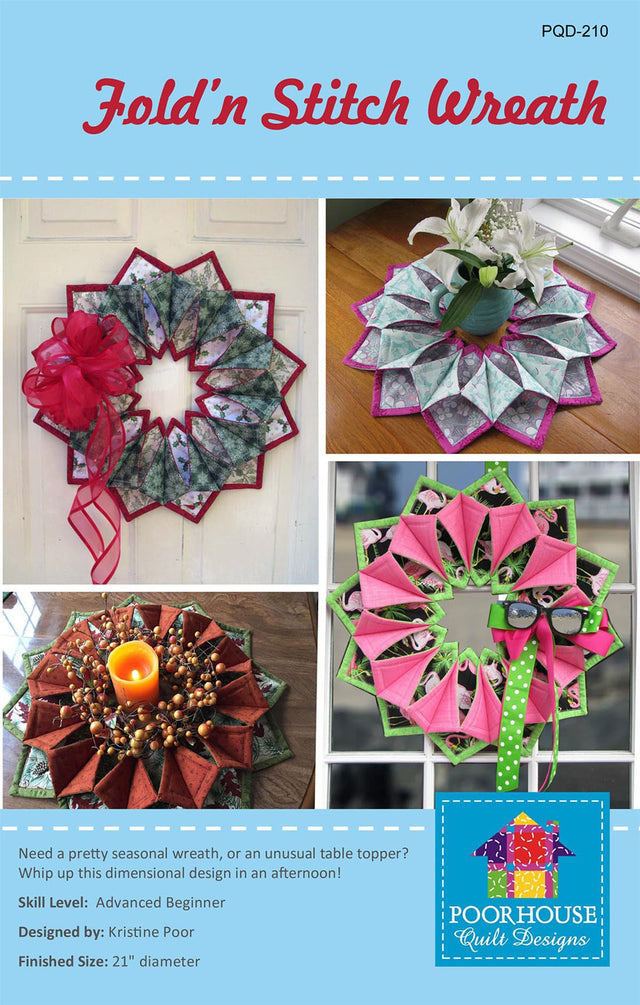 Fold n Stitch Wreath 1