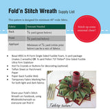 Fold n Stitch Wreath 2