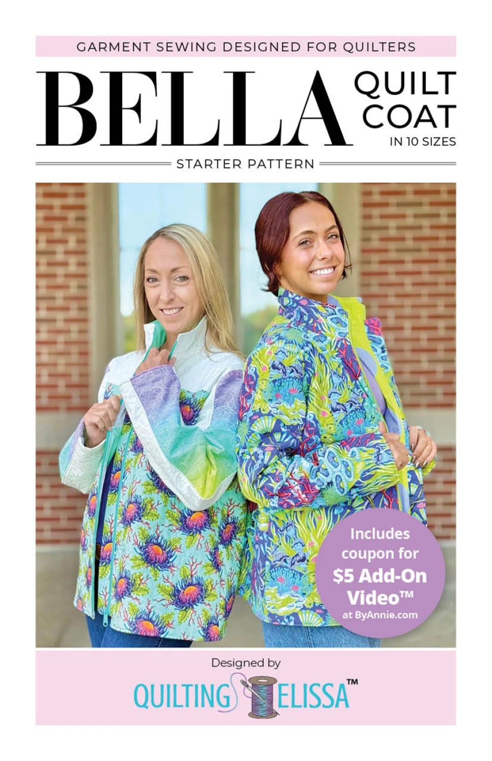 Bella Quilt Coat Pattern from By Annie