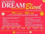 Quilters Dream Blend 70/30 Natural Double 96inx93in