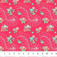 Quilting In Bloom Feather Floral Red Multi 6547