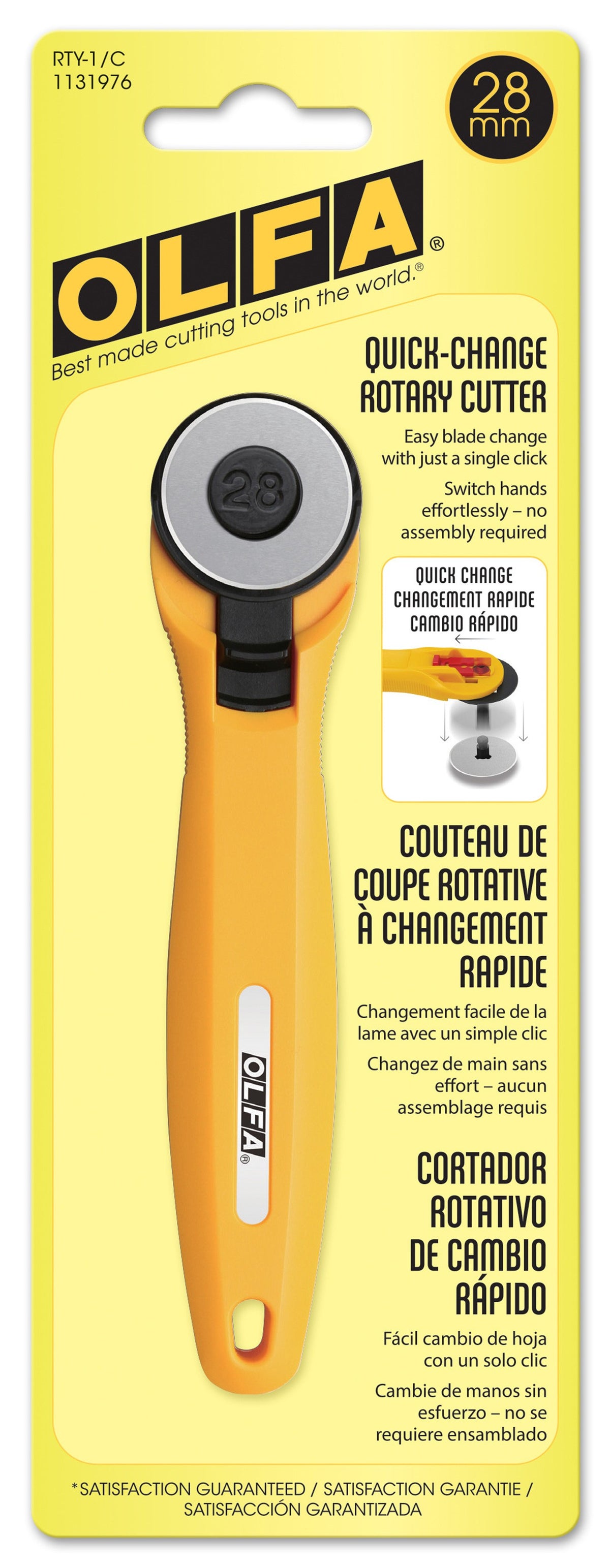 Quick Blade Change Rotary Cutter 28mm 1