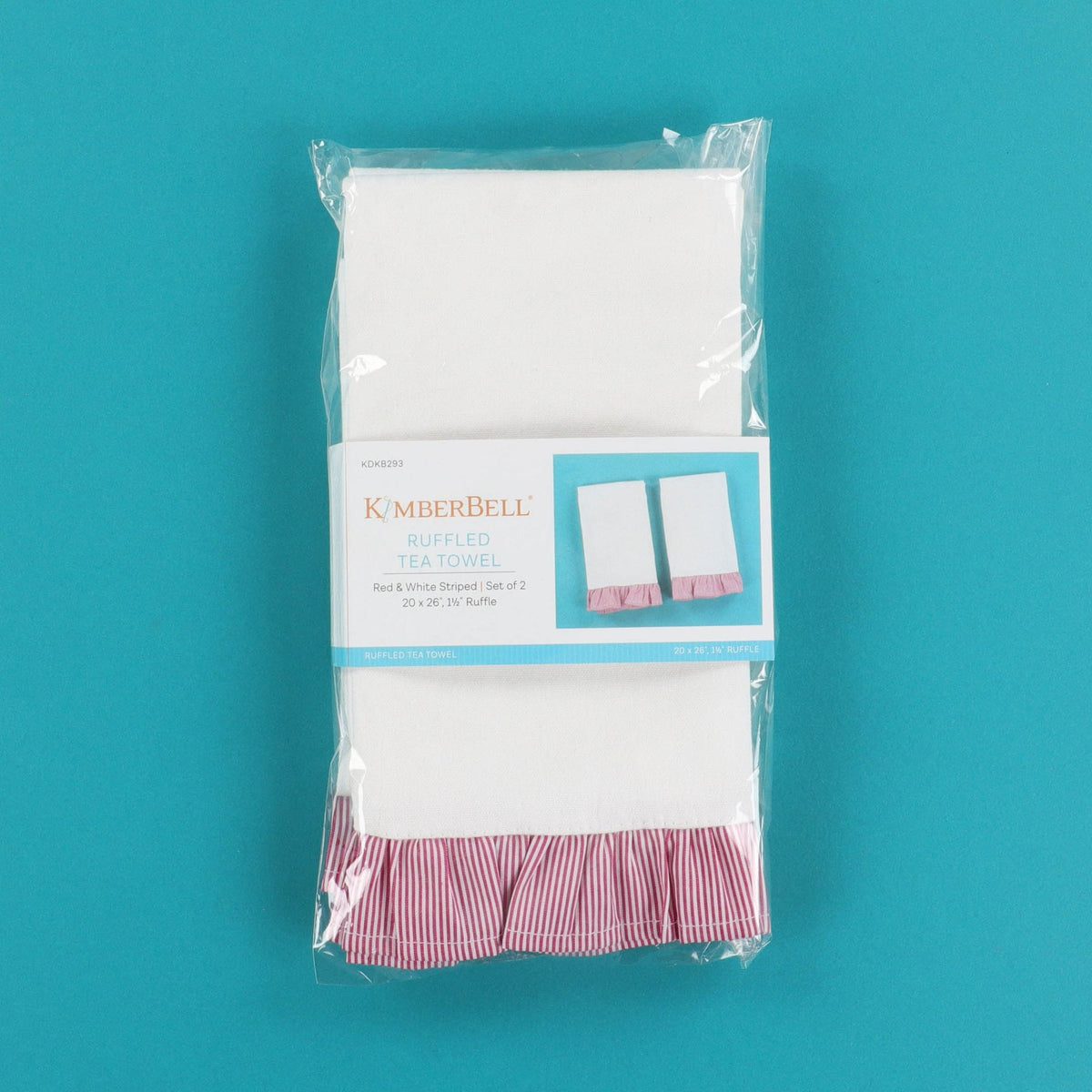 Kimberbell Ruffled Tea Towel
