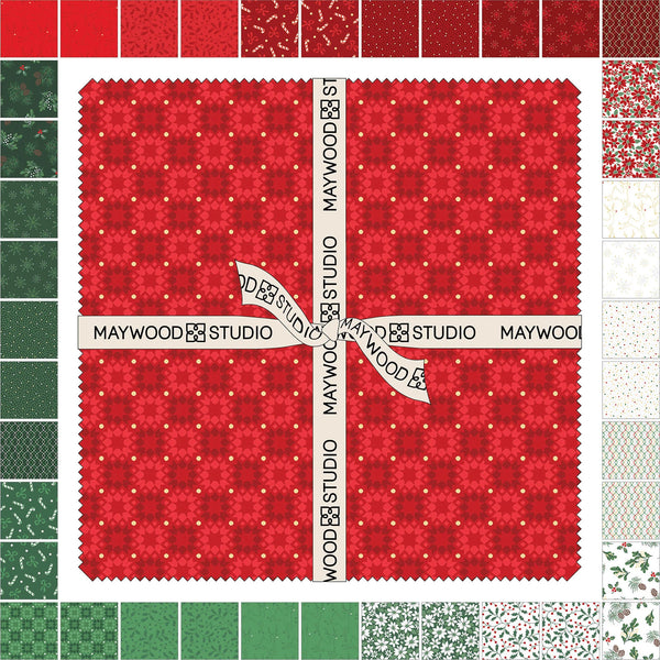 10" Squares Merry Mix 42 pieces per bundle