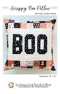 Scrappy Boo Pillow