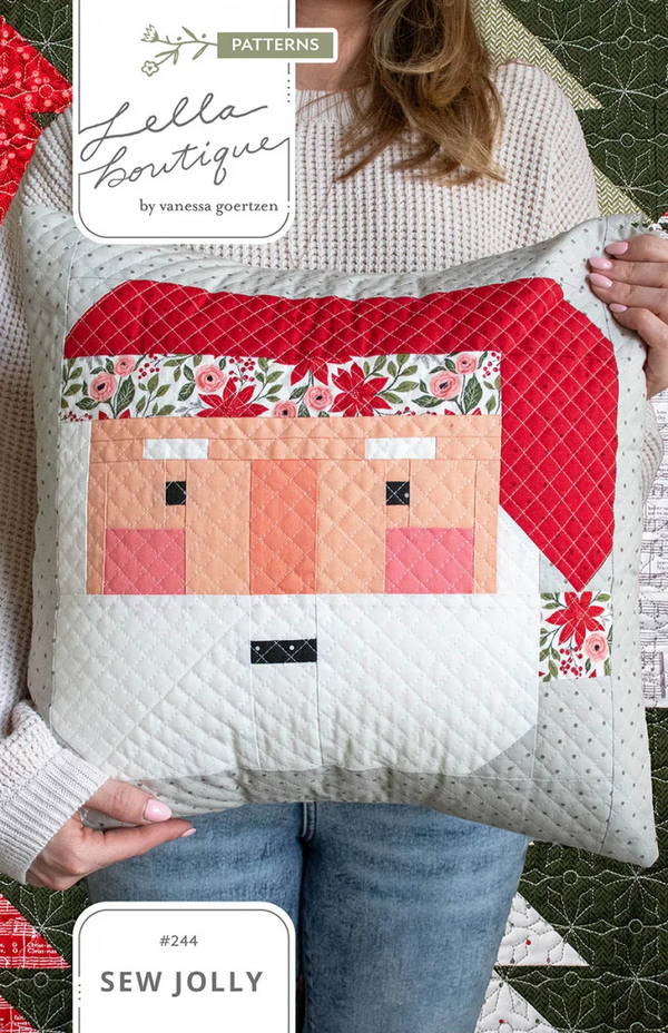 Sew Jolly Santa Pillow Class