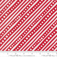Snow Time Poinsettia Red Stripe Dot 805215