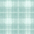 Snowtop Mountain Aqua Big Plaid Flannel 6F141