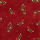 Snowtop Mountain Aqua Christmas Toss Flannel 6F139