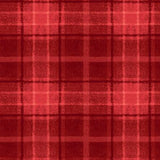 Snowtop Mountain Red Big Plaid Flannel 6F137