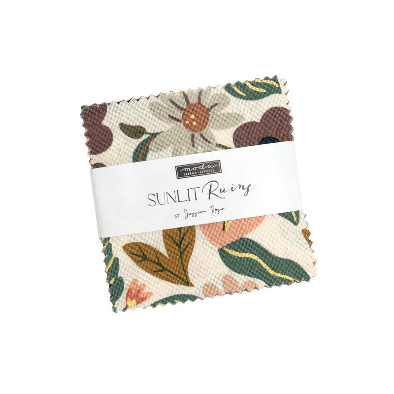 Sunlit Ruins Mini Charm  Moda