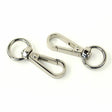 Swivel Hooks 1/2" Nickel = Two