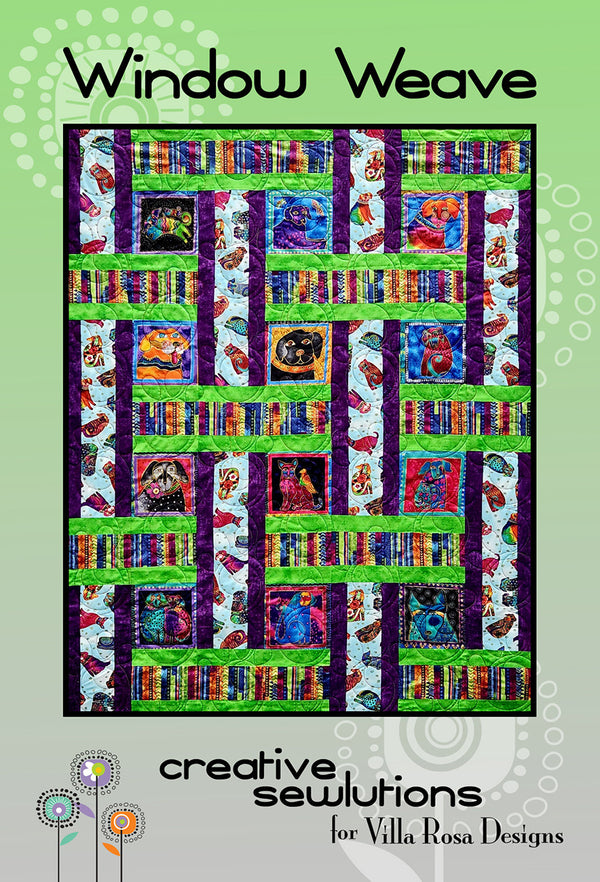 Villa Rosa Designs Window Weave Quilt Pattern