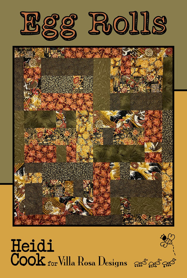 Villa Rosa Designs Egg Rolls Quilt Pattern