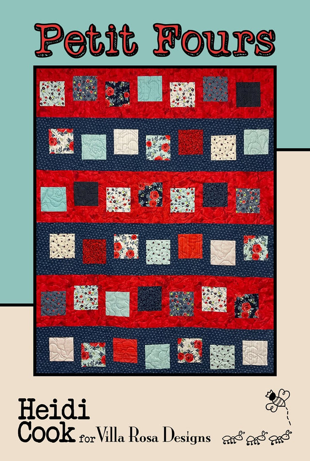Villa Rosa Designs Petit Fours Quilt Pattern