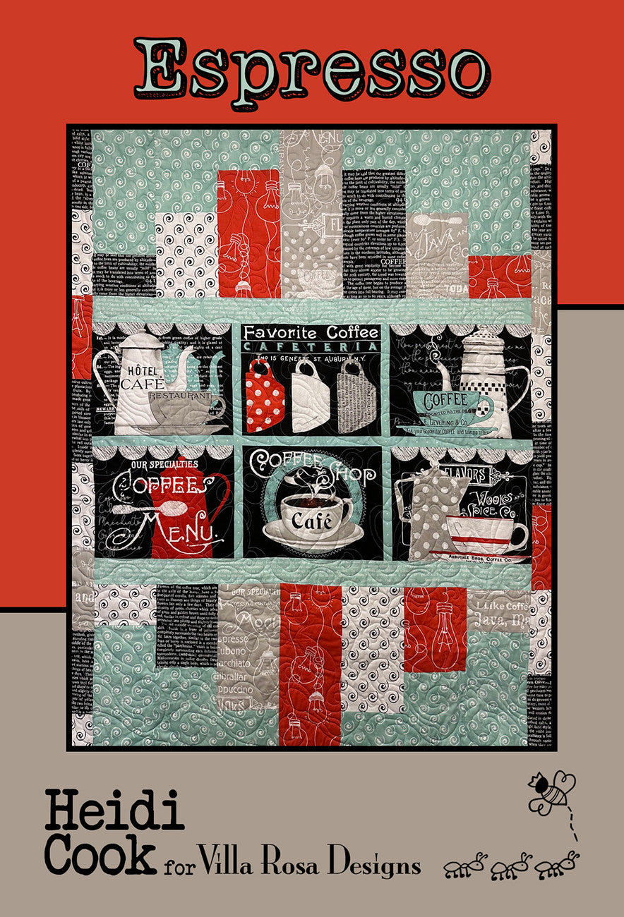 Villa Rosa Designs Espresso Quilt Pattern