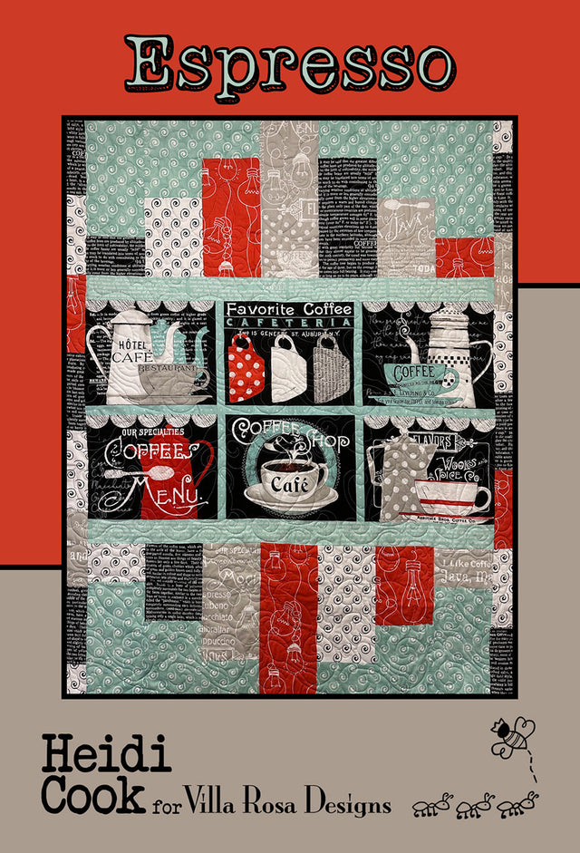 Villa Rosa Designs Espresso Quilt Pattern