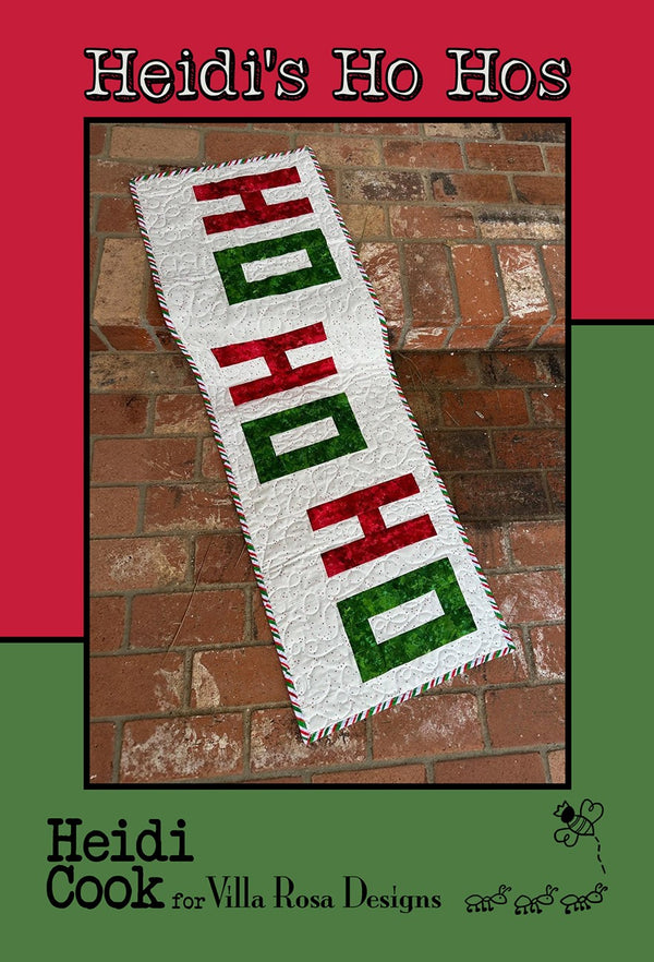 Villa Rosa Designs Heidi's Ho Hos Table Runner Pattern