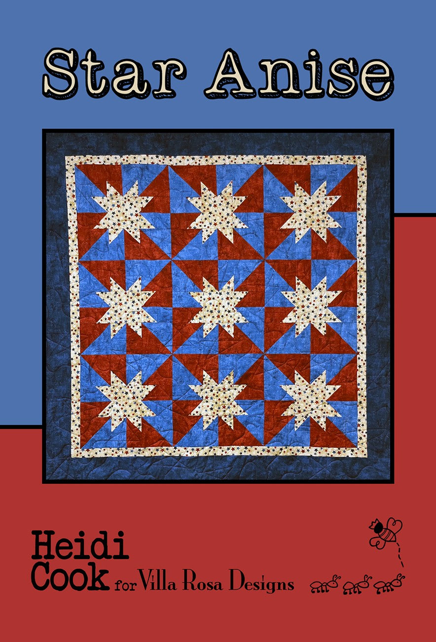 Villa Rosa Designs Star Anise Quilt Pattern