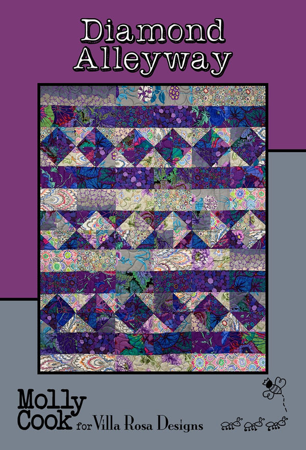 Villa Rosa Designs Diamond Alleyway Quilt Pattern