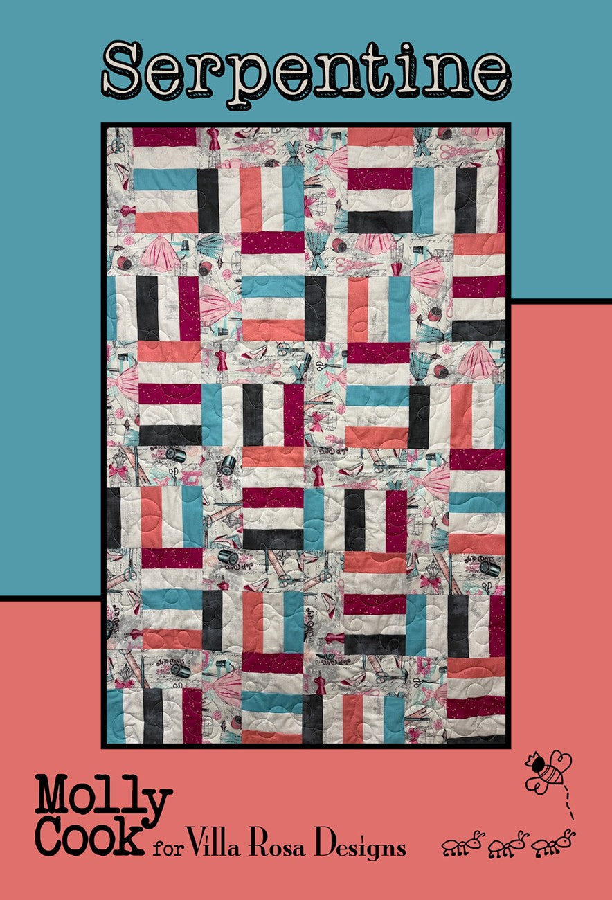 Villa Rosa Designs Serpentine Quilt Pattern
